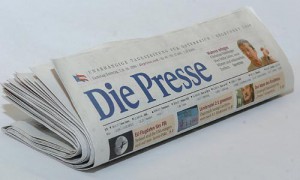 Zeitung "Die Presse" Photo: Michaela Bruckberger