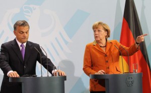 Orbán Viktor; MERKEL, Angela