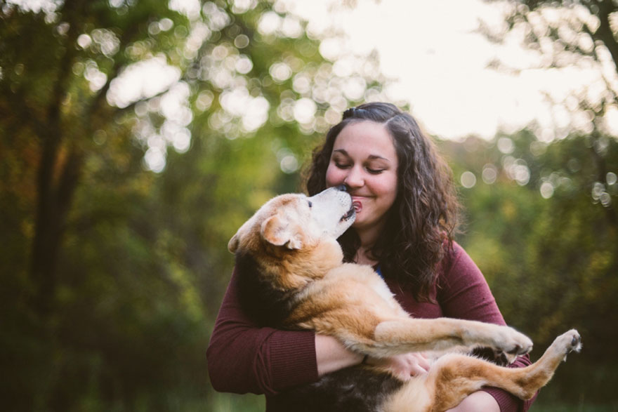 Egy fotós megható búcsúja 16 éves kutyájától