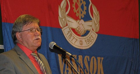 Ismét Balogh Béla lett a vasas szakszervezet elnöke
