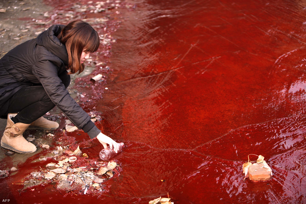Hatalmas méreteket ölt a vízszennyezés Kínában