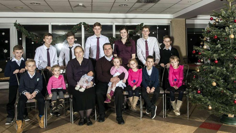 14-dik gyerek született egy baptista családban