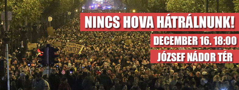 Nincs Hova Hátrálnunk