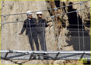 Antonio Banderas & Nicole Kimpel Out For A Hike In Malaga