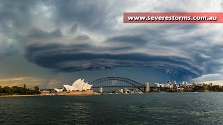 Apokaliptikus vihar Sydney felett- videó
