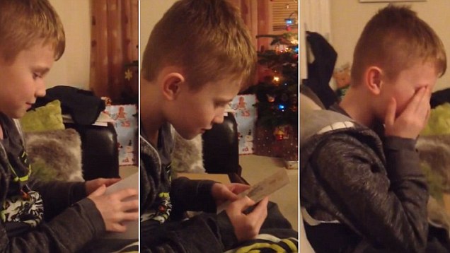 Ez volt élete karácsonyi ajándéka a 10 éves kisfiúnak! – videó