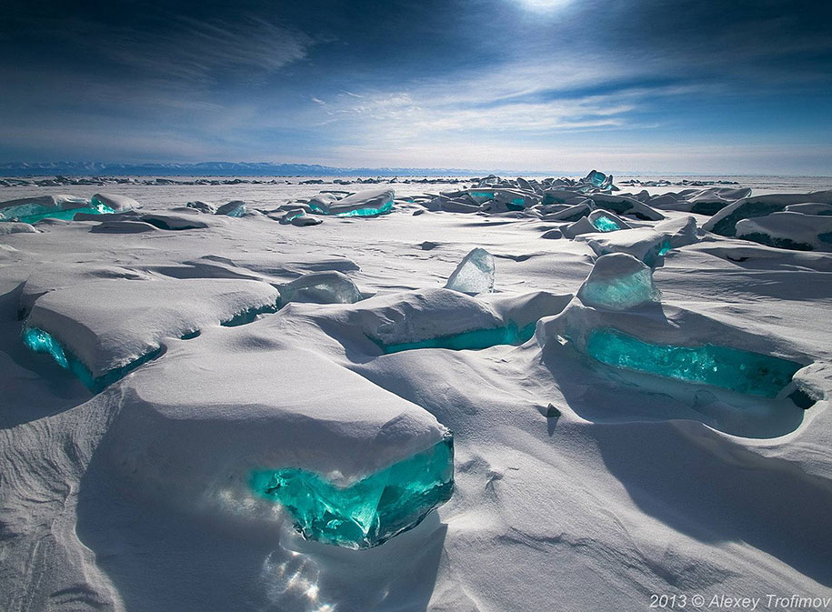 Elképesztő hó- és jégformációk