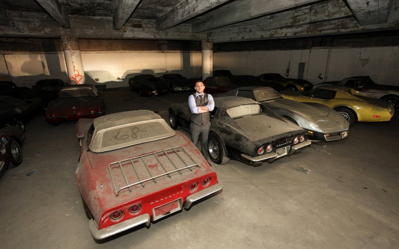 36 előkerült, értékes veterán Corvette története - videó