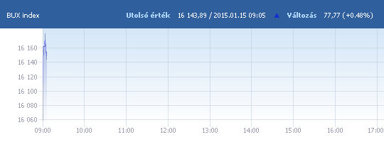 BUX: 16 065,64 pont nyitáskor