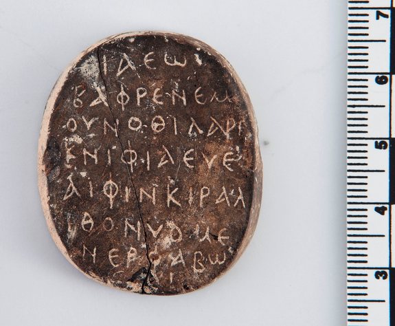Különleges ókori amulettre bukkantak Cipruson