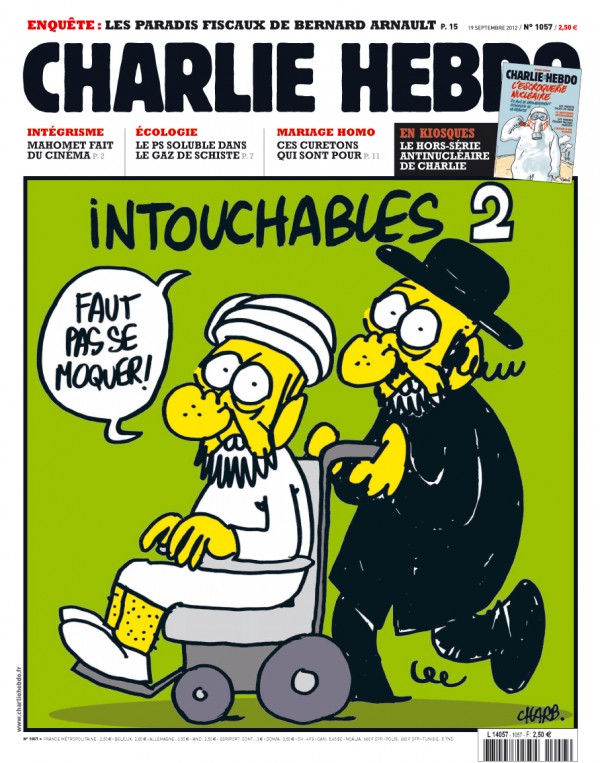 Charlie szennylap, ami oly sok embert aláz menedéket talált a Liberation baloldali lap szerkesztőségébe