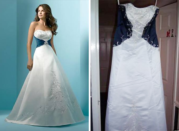 Csalódást keltő internetről rendelt menyasszonyi ruhák