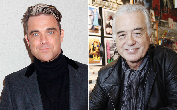 Házfelújítás miatt perlekedik Robbie Williams és Jimmy Page
