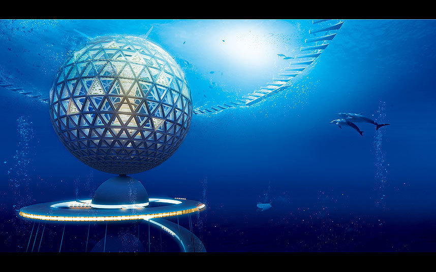 Így néz majd ki a jövő első víz alatti városa, amelyet 2035-re terveznek!