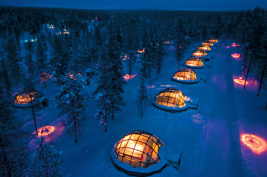 Hotel Kakslauttanen, Finnország