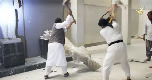 Jelentős ókori leleteket pusztított el az ISIS! – megrázó videó