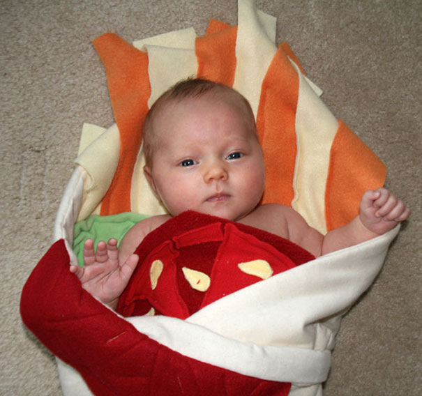 Egy aranyos takaróval bárkinek burritóvá változhat a babája
