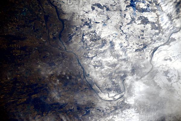 budapest felvétel az űrből