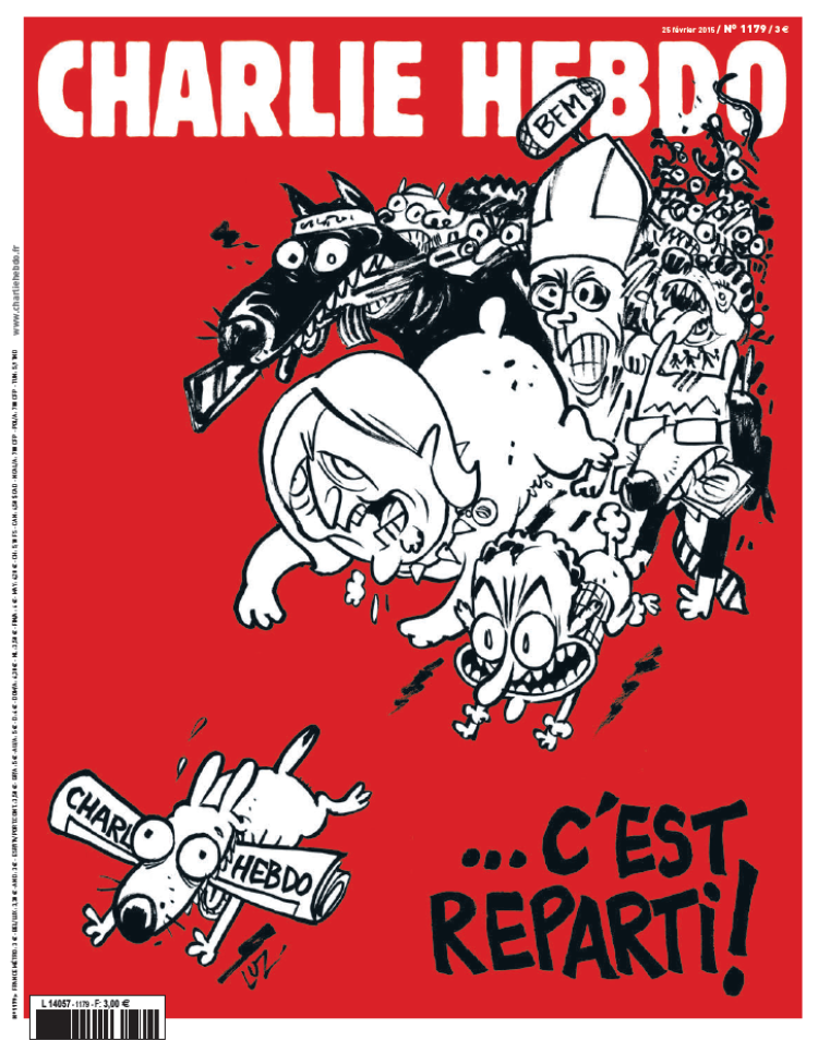 Kuss funkcióra váltott a Charlie Hebdo?