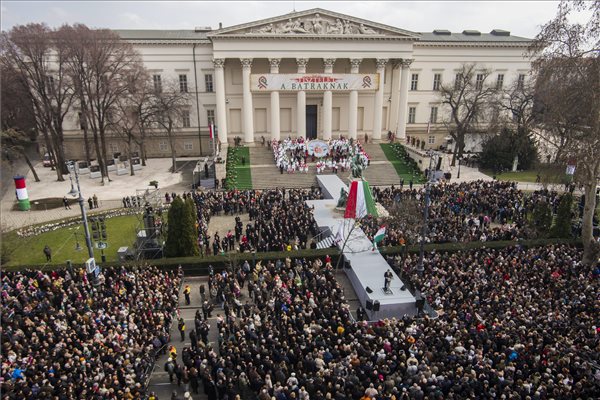Március 15. - Orbán: a szuverenitásért folytatott harcnak sosincs vége