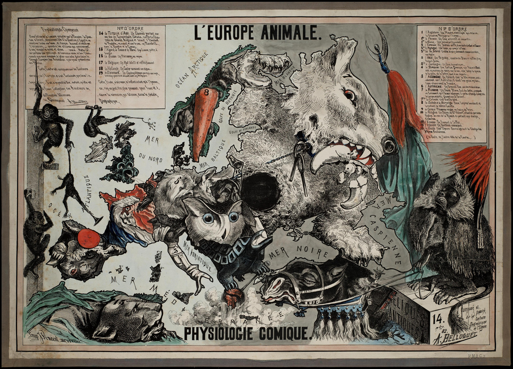 Érdekes, szubjektív atlaszok Európáról – avagy a történelem sodrása