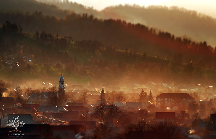 Csodálatos képek az erdélyi naplementéről