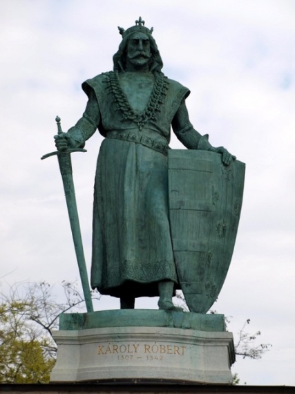 Károly Róbert király köztéri mellszobrát avatták fel Temesváron