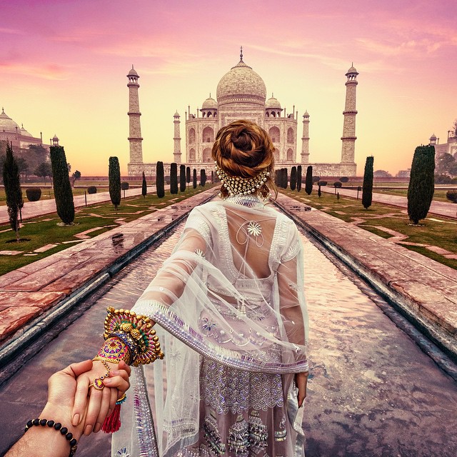 A híres fotós most Indiába követte barátnőjét