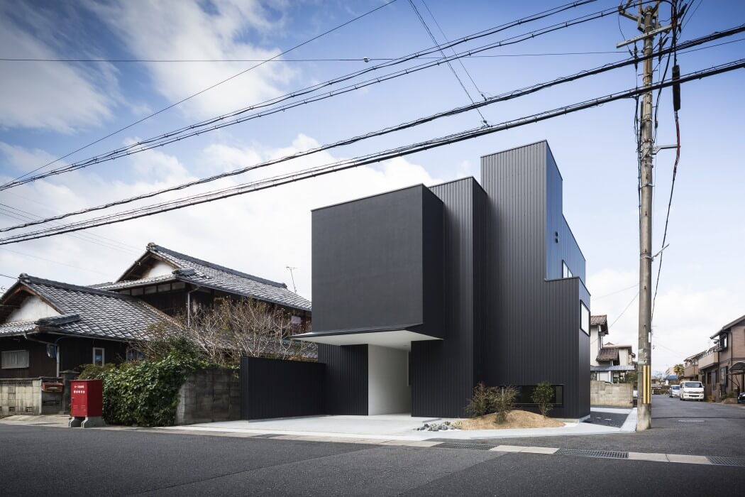 Japán ház érdekes minimalista megjelenéssel