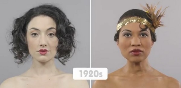 Ennyit változott a nők sminkje és frizurája különböző országokban 100 év alatt- videók