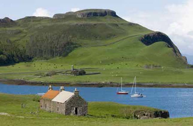 50 év múltával történt először bűncselekmény a skót szigeten!