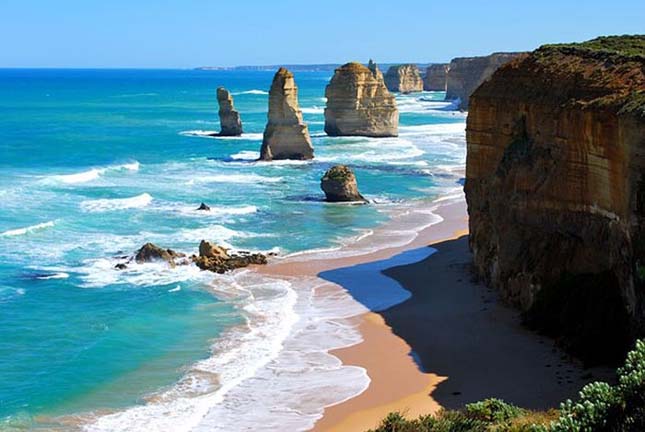 Tizenkét Apostol Ausztrália partjainál - gyönyörű képek