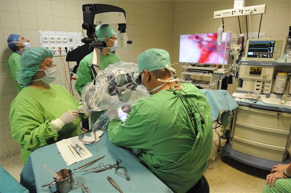 A négyszázadik cochlearis implantátum műtétet végezték el Szegeden