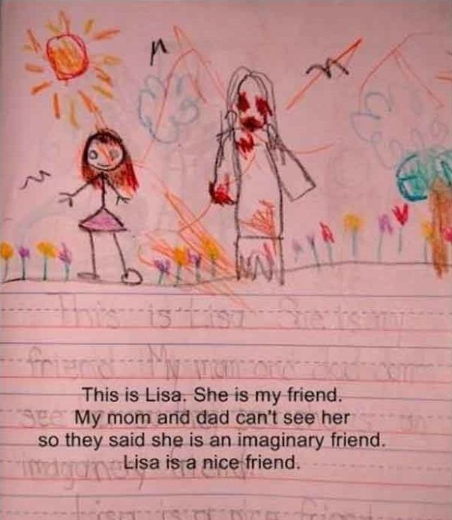 Lisa, a képzeletbeli barát ijesztő története