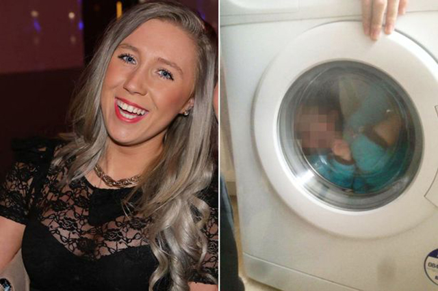 Bezárta 2 éves fiát a mosógépbe, majd az erről készült képet feltette a Facebookra egy nő