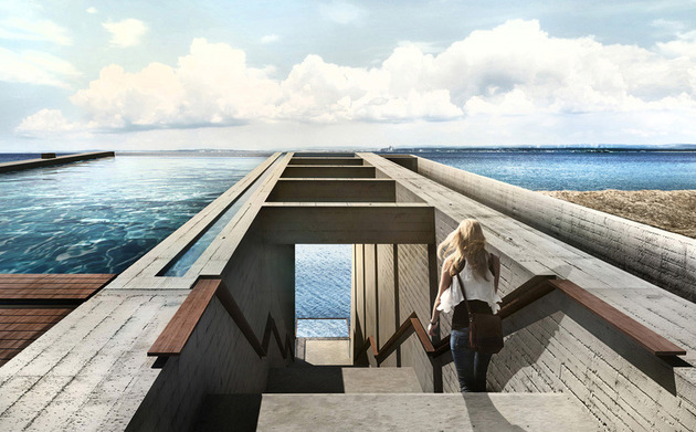 Modern ház projekt az Égei-tengernél