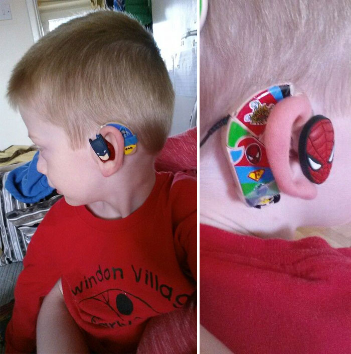 Egy édesanya különleges hallókészülékeket készít fiának, hogy az szuperhősnek érezze magát
