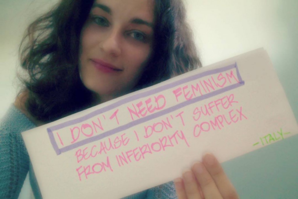 Nem kérek a feminizmusból, mert nem szenvedek alsóbbrendűségi komplexusban