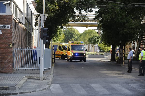Feloldották a robbanás miatti lezárást a Richter Gedeon gyógyszergyár területén