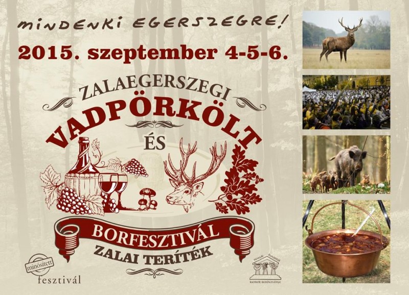 Háromnapos fesztivál a vadgasztronómia jegyében Zalaegerszegen
