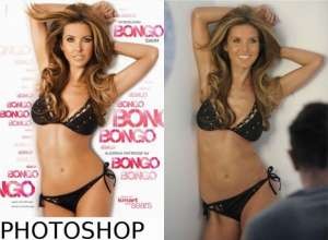 Nők Photoshop előtt és után- megdöbbentő képek