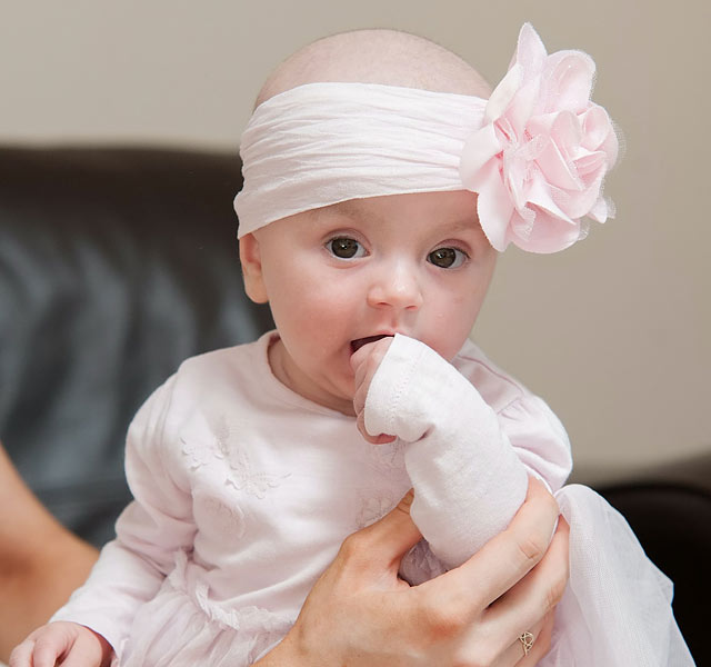 Csoda - túlélte és legyőzte az agresszív leukémiát egy 6 hónapos baba