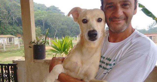 Vérző fejű kutyakölyök életét mentette meg egy férfi – szívszorító fotók