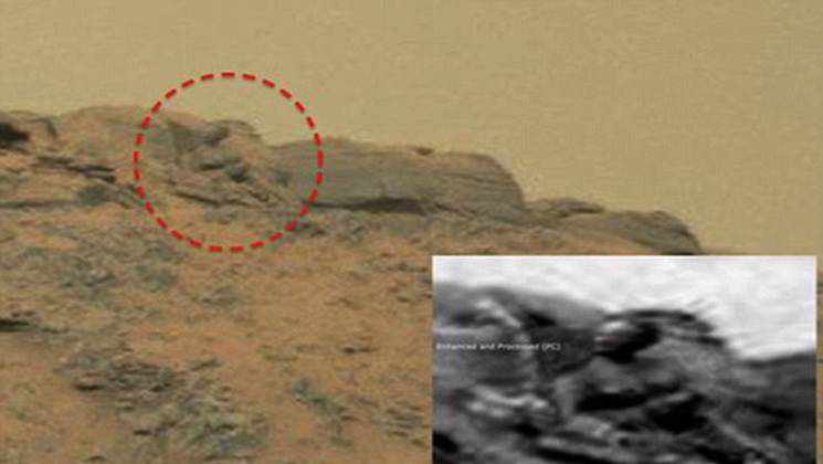 Buddha szobrot találtak a Marson!