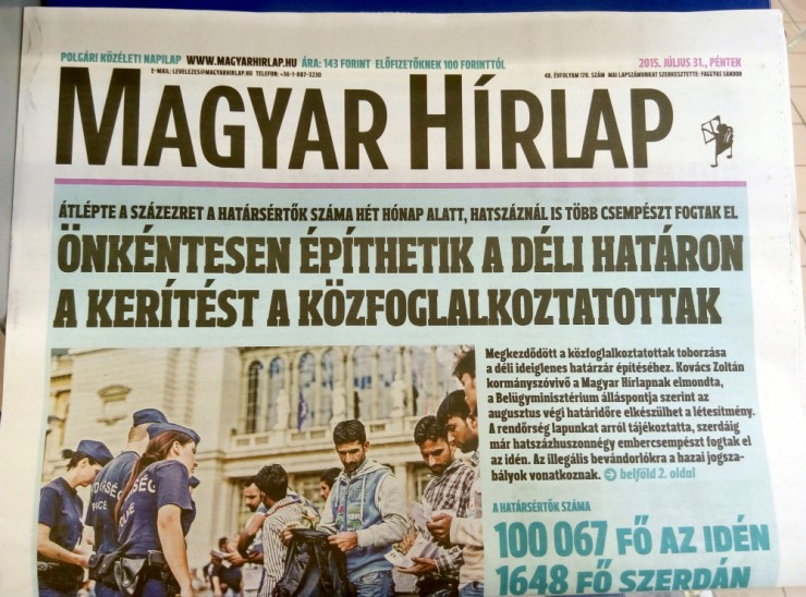 A Magyar Hírlap jogi lépéseket tesz az arculatát felhasználó 