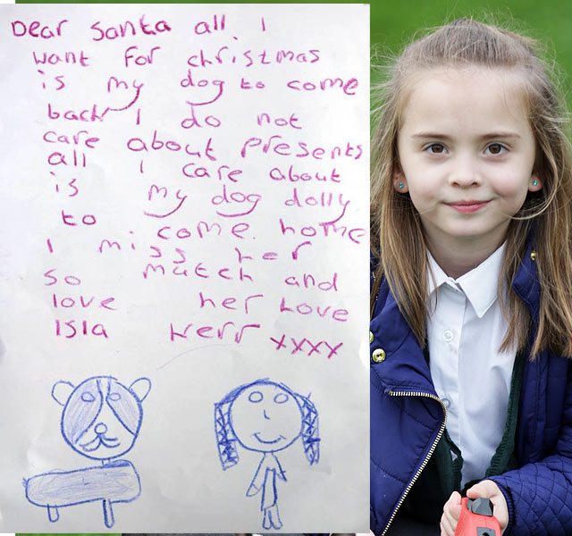 Szívszorító dolgot kért a Mikulásnak írt levelében a 7 éves kislány