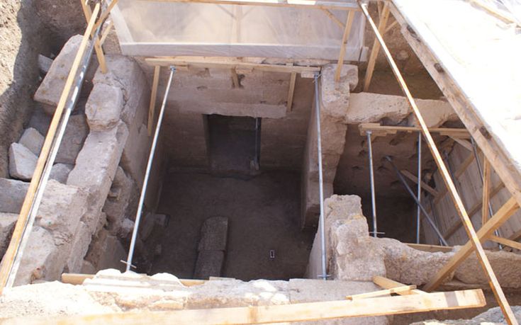 Újabb, az ókori makedón királyság korából származó sírt találtak Görögországban