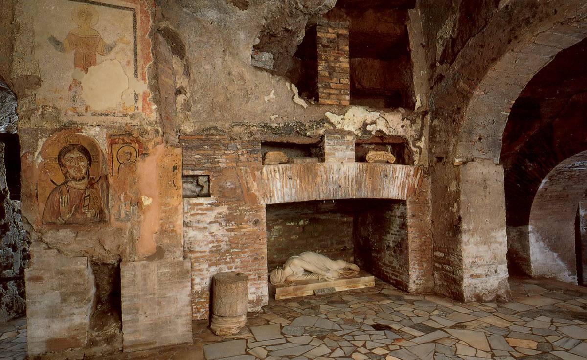 Szemétlerakókra bukkantak a római katakombákban