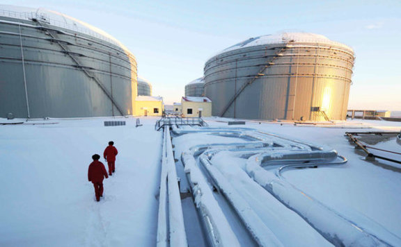 Rekordmennyiségű kőolajat termeltek az orosz vállalatok tavaly