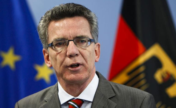 Német belügyminiszter: jól halad a menekültválság megoldása